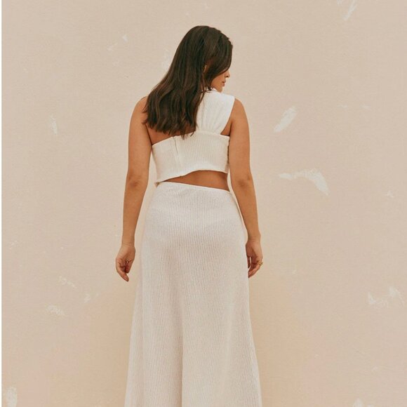 🤍 Sabo Artletta Maxi Dress – White – Size XL (US 10) 🤍 - Picture 13 of 15